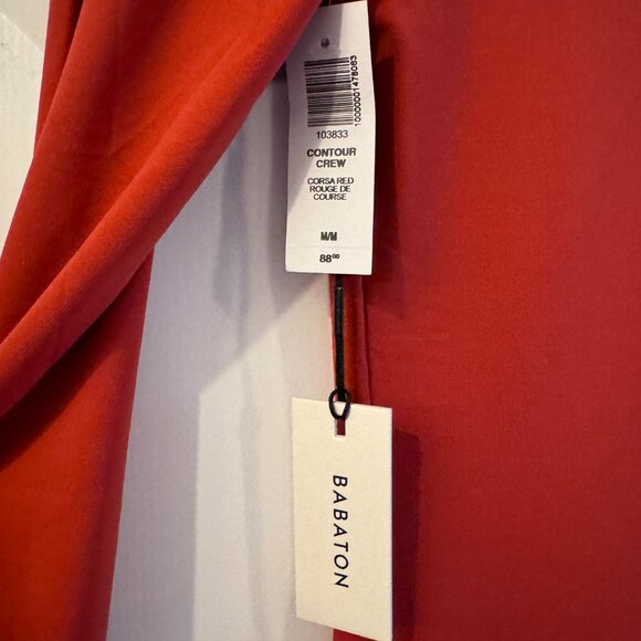 NWT Aritzia Babaton Contour Crew Long Sleeve Dress W size M - Picture 3 of 7